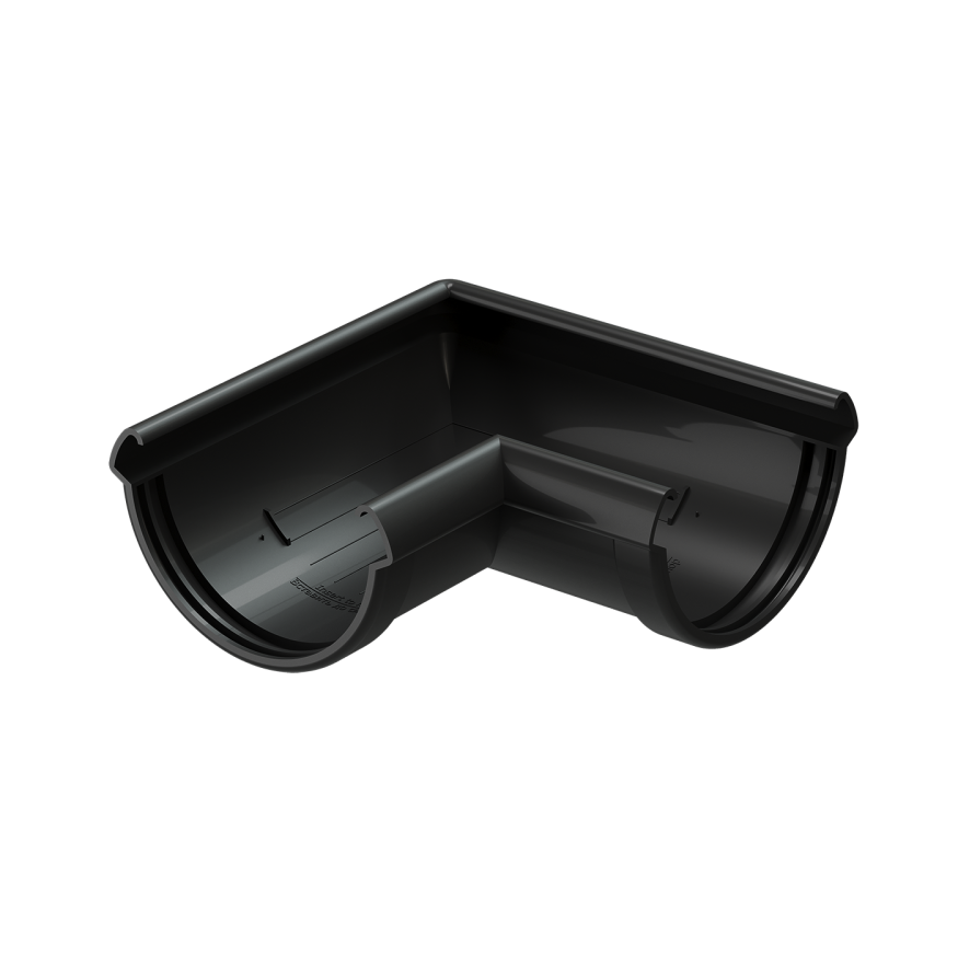 Угол желоба 90˚ Docke Lux, Карбон купить в Москве