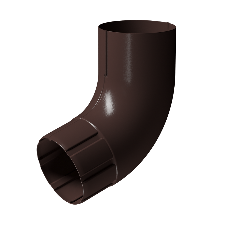 Колено для водосточной трубы 72˚, Docke Stal Premium, Цвет: Шоколадный купить в Москве