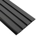 Фасадная реечная панель EasyDecking, Wood-X, Черное дерево купить в Москве