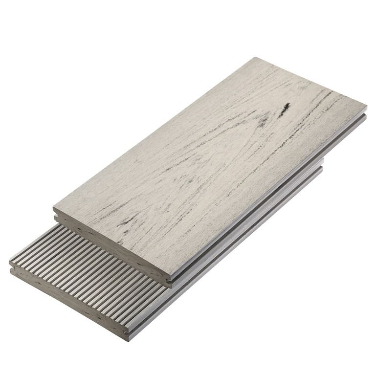 Террасная доска Bruggan Multicolor 160мм Белый дым купить в Москве
