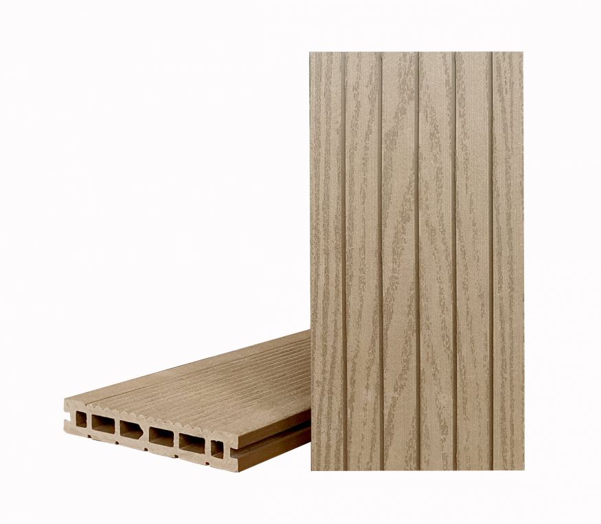 Террасная доска ДПК Terrapol Классик (Пустотелая с пазом) Кантри, Арахис купить в Москве