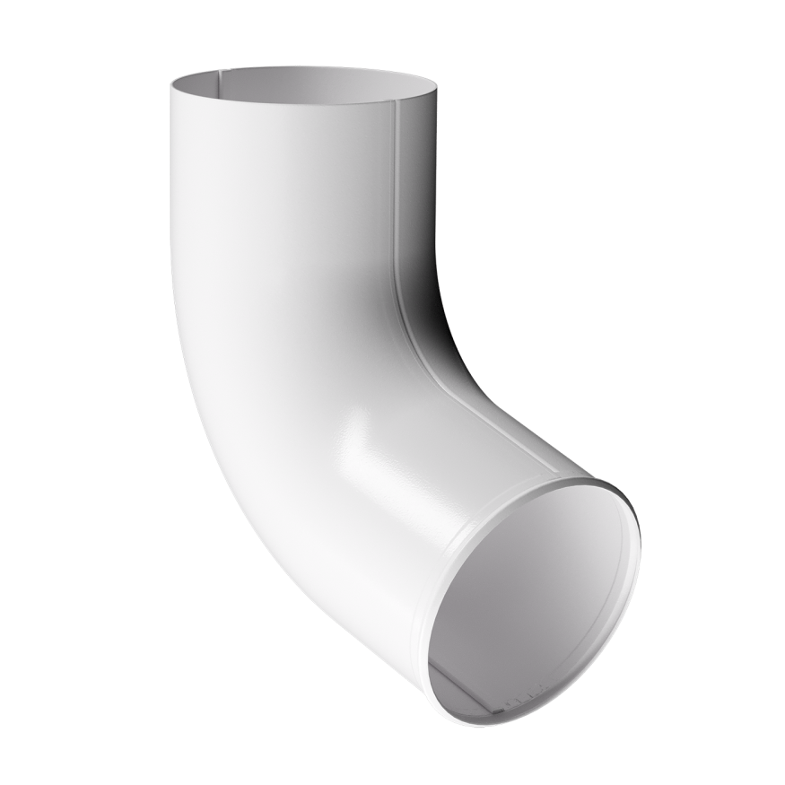 Отвод для водостока Docke Stal Premium, цвет Пломбир. купить в Москве