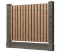 Заборная доска GRINDERDECO, ДПК, текстура &amp;quot;дуб&amp;quot; Песчаник. купить в Москве