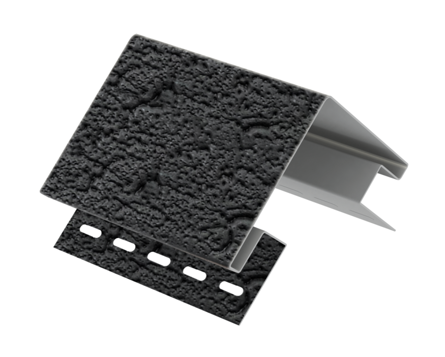 Наружный угол Ю-Пласт Стоун Хаус S-Lock Клинкер Нордик, Графитовый купить в Москве