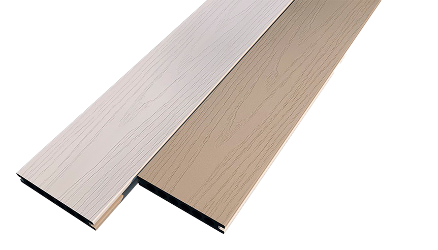 White / Ivory | Двухсторонняя террасная доска WOODVEX Dual купить в Москве