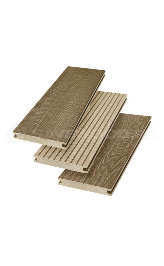 Террасная доска ДПК SaveWood, SW Fraxinus (R), Тик купить в Москве