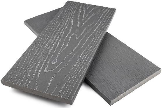 Полнотелая заборная доска ДПК NanoWood Серый купить в Москве