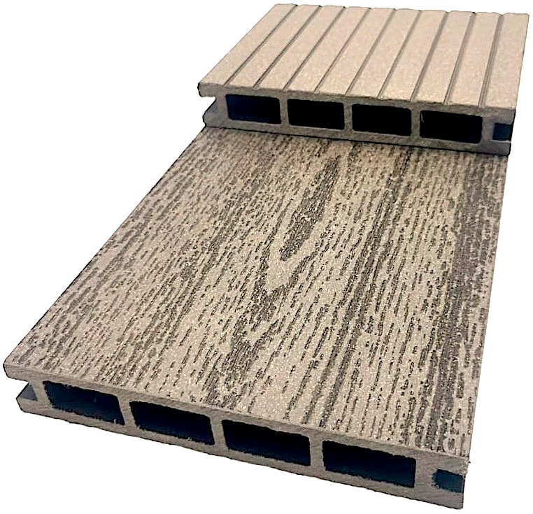 Террасная доска NanoWood «Эко Классик» в цвете Венге купить в Москве