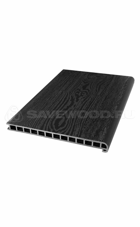 Ступень из ДПК SaveWood, SW Radix (T), Черный купить в Москве
