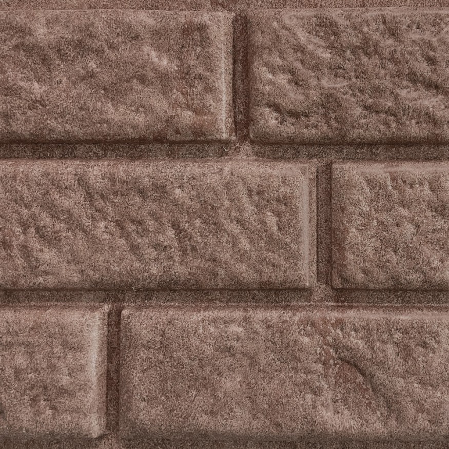 Виниловый сайдинг Fineber, BRICKHOUSE, Цвет: Коричневый купить в Москве
