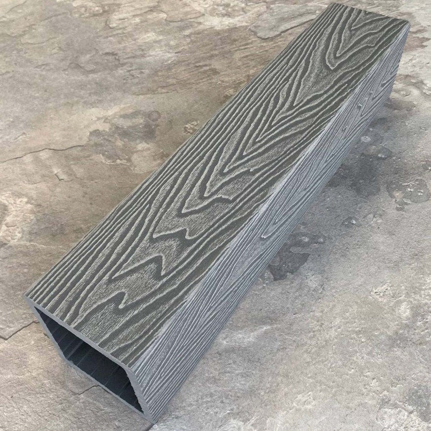 Столб для ограждения из ДПК EasyDecking, Wood-X, Серый купить в Москве
