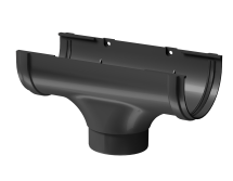 Водосточная воронка Docke Premium, цвет графит