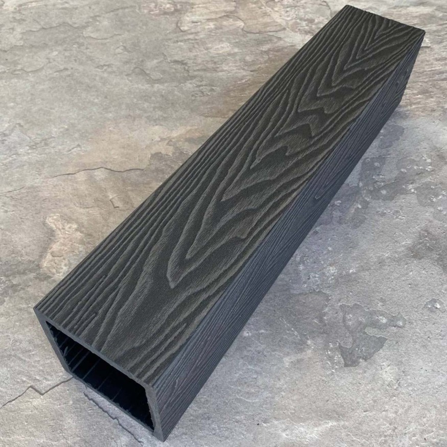 Столб для ограждения из ДПК EasyDecking, Wood-X, Черное дерево купить в Москве