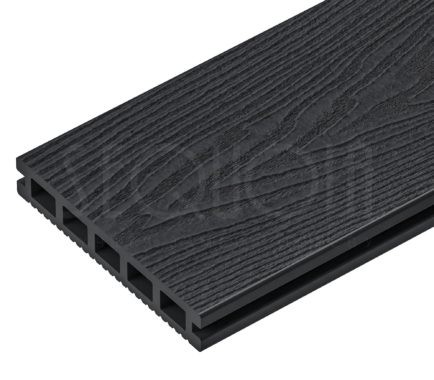Доска террасная ДПК 3D SEQUOIA Evolution WOOD BLACK купить в Москве