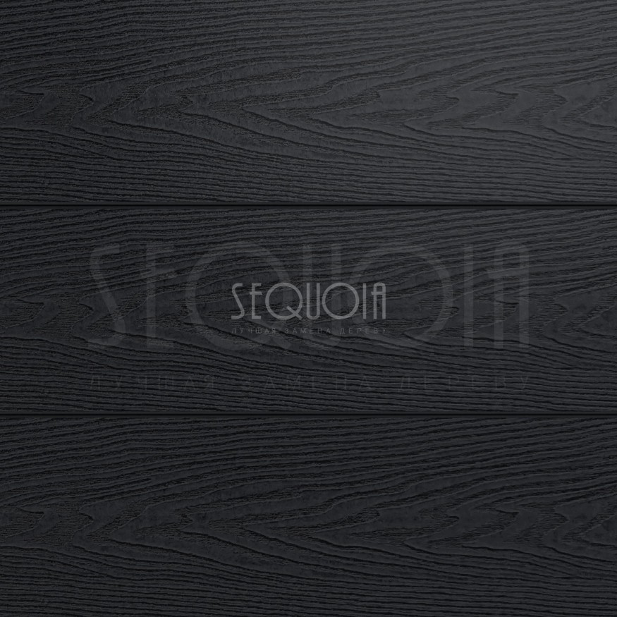 Доска террасная ДПК 3D SEQUOIA Evolution WOOD BLACK купить в Москве