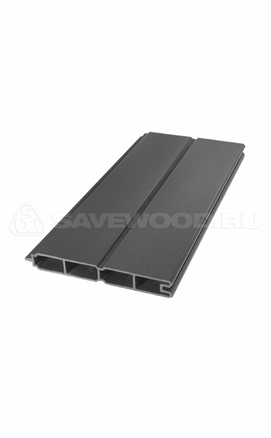 Забор из ДПК Savewood, SW Agger глянцевый, Графит купить в Москве