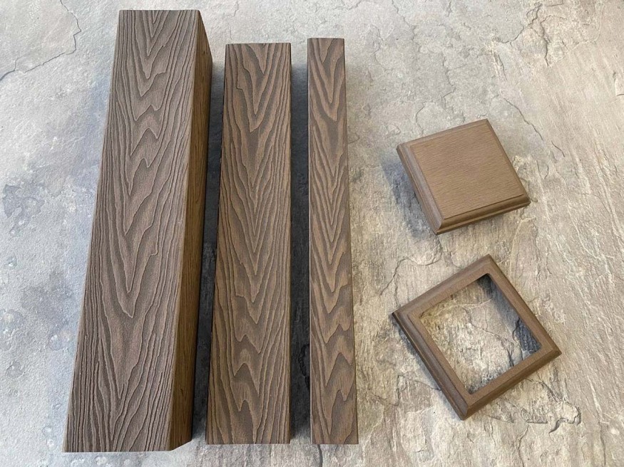 Перила для ограждений из ДПК EasyDecking, Wood-X, Венге купить в Москве