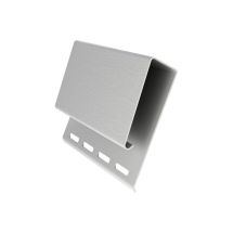 Широкий J-профиль наличника Grand Line Белый