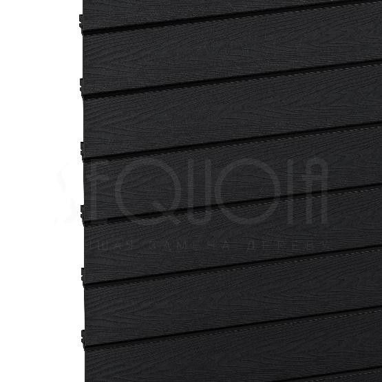 Доска фасадная ДПК 3D SEQUOIA Evolution WOOD BLACK  купить в Москве