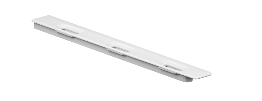 Фасадный стартовый профиль к панелям Белый купить в Москве