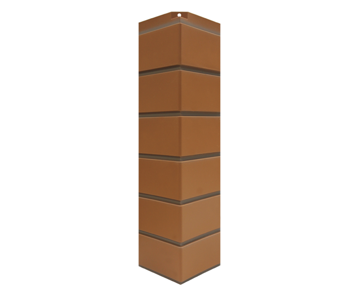 Угол наружный NordSide, Красный гладкий кирпич купить в Москве