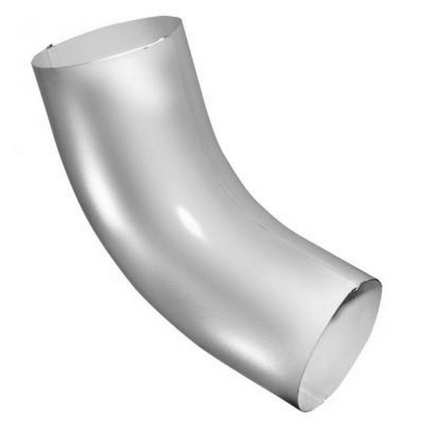 Колено трубы Grand Line, белое (RAL 9003) купить в Москве