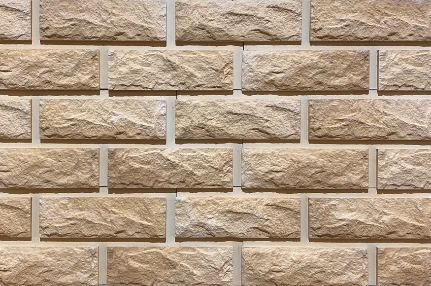 Фиброцементные панели КАНЬОН Сколотый кирпич - 68 купить в Москве