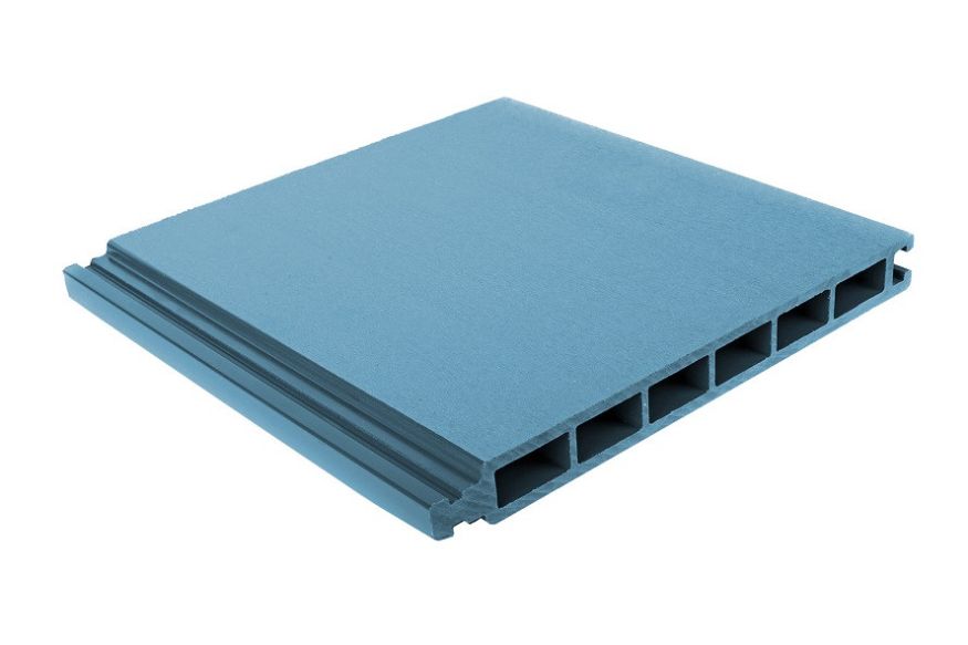 Стеновая панель ДПК AITEXPLAST синего цвета купить в Москве