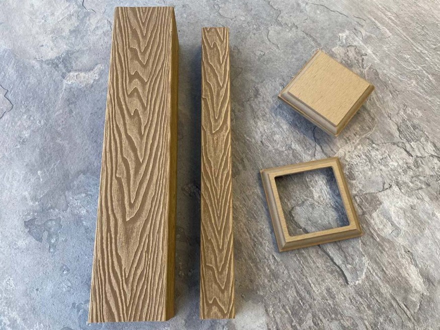 Балясина для ограждений из ДПК EasyDecking, Wood-X, Дуб купить в Москве