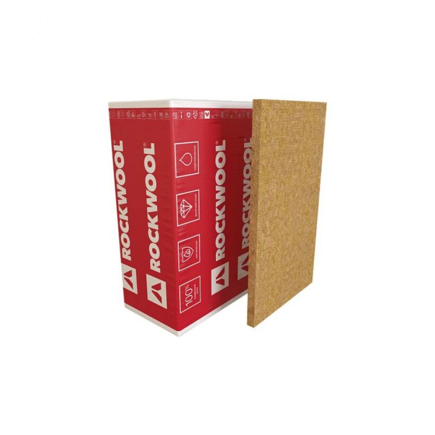 Утеплитель Rockwool ВЕНТИ БАТТС 100х600х1000/4шт/2.4м2/0.24м3 (24упак/палл) Rockwool купить в Москве