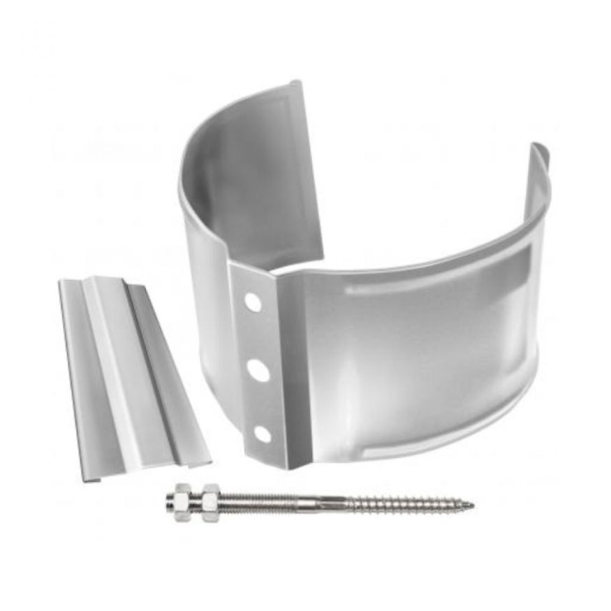 Кронштейн для трубы на кирпич, Grand Line, белый (RAL 9003) купить в Москве