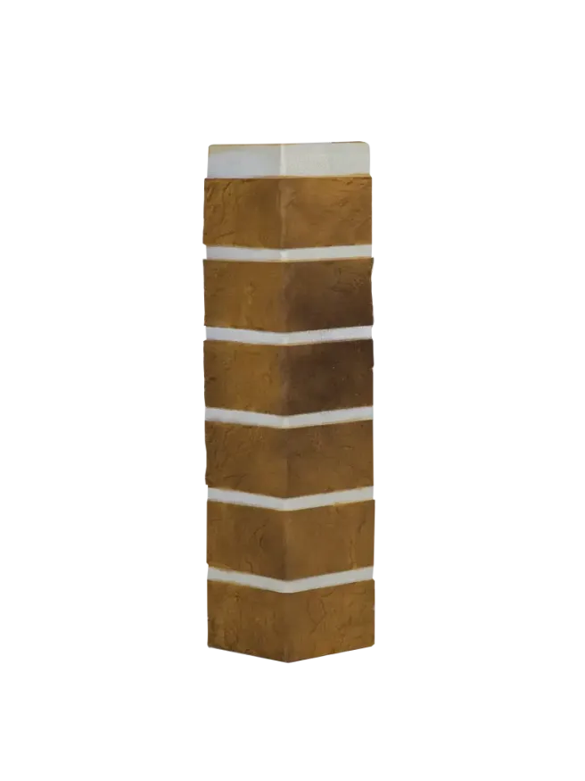 Наружный угол Альта-Профиль, Кирпич Рустикальный 05 купить в Москве