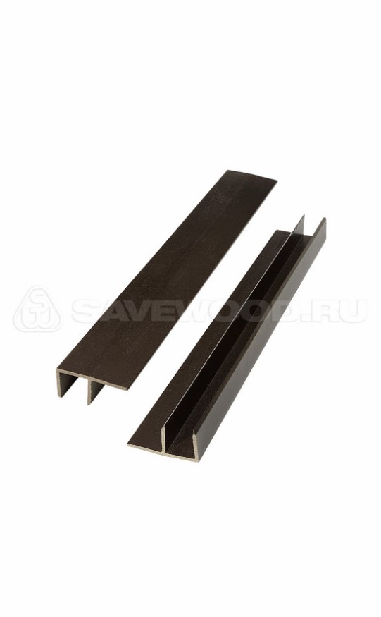 F-профиль ДПК Savewood, Темно-коричневый купить в Москве