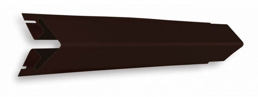 Наружный угол 50 мм Ю-Пласт Коричневый купить в Москве