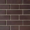 Фасадная панель FineBer, Кирпич облицовочный 3D, Коричнево-чёрный купить в Москве