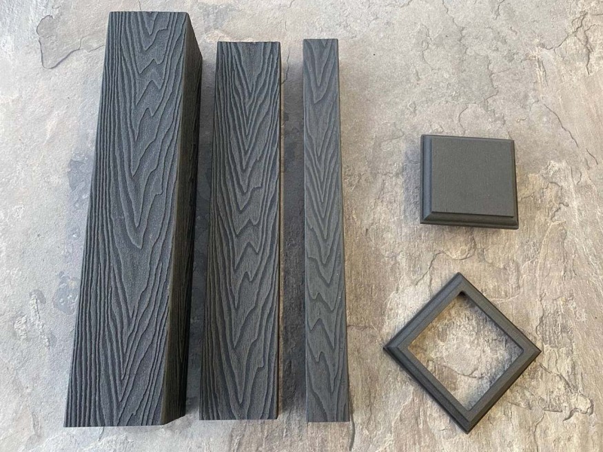 Балясина для ограждений из ДПК EasyDecking, Wood-X, Черное дерево купить в Москве