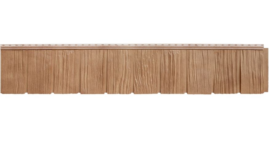 Фасадная панель Grand Line (Я Фасад), Сибирская Дранка, Янтарь купить в Москве