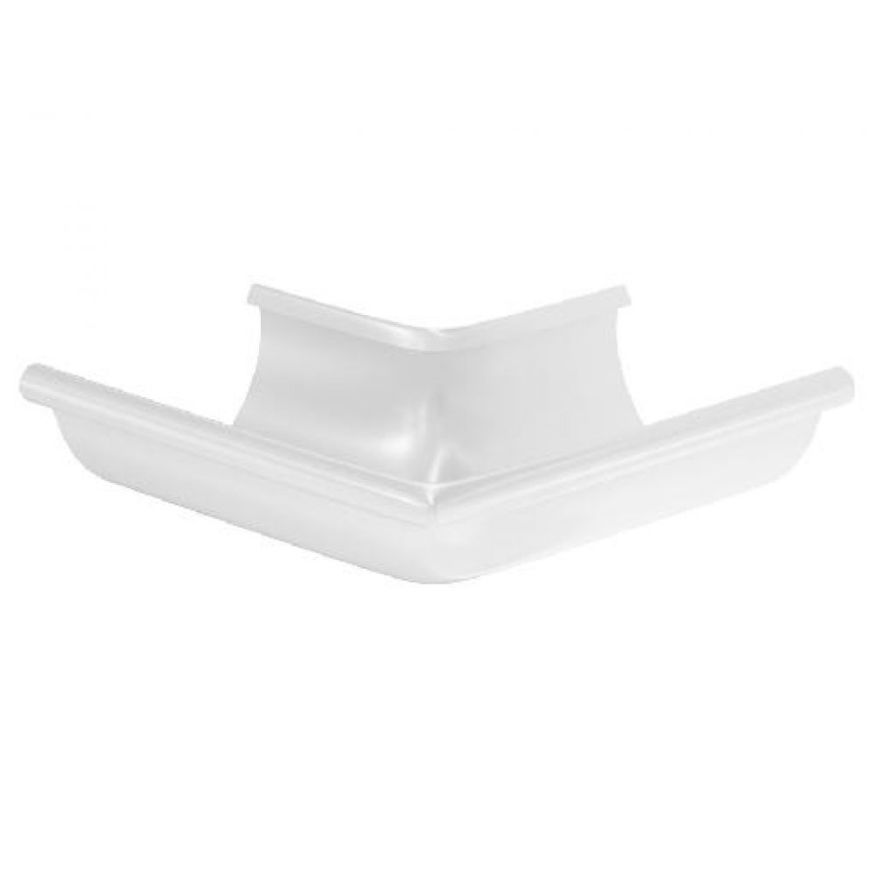 Угол желоба внешний 90°, Aquasystem, RR 20 Белый 125/90 купить в Москве