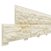 Панели для фасадов Доломит, Скалистый риф премиум, Дюна.