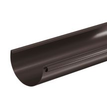 Желоб водосточный Aquasystem, PU MATT, RAL 8017 Темно Коричневый 150/100