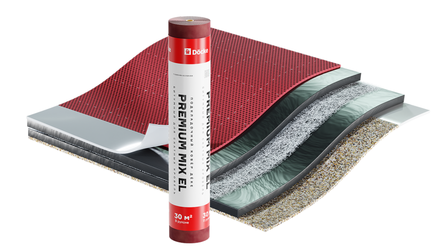 Подкладочный ковер Docke Premium Mix EL, 30 м купить в Москве