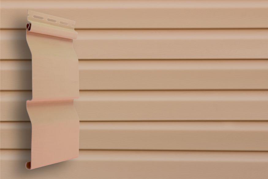 Сайдинг Grand Line, Корабельная доска, Персиковый цвет (длина 3,0 м) купить в Москве