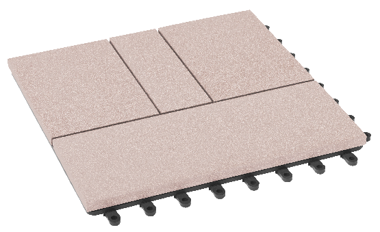 Модульный паркет ДПК GRINDERDECO Комфорт 2 Светлый дуб купить в Москве