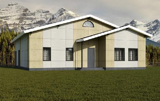 Фиброцементный сайдинг Roofas Board Wood Светлый Песчаник купить в Москве
