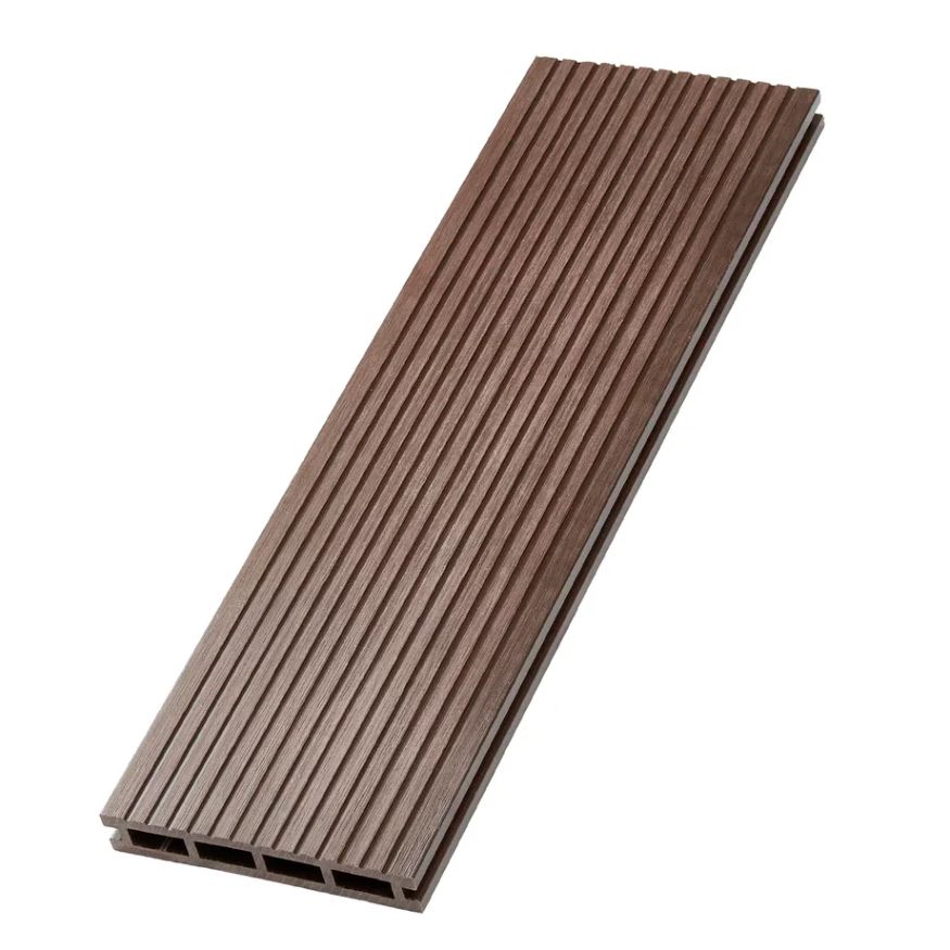 Террасная доска ДПК NanoWood New 3D тиснение + вельвет Венге купить в Москве