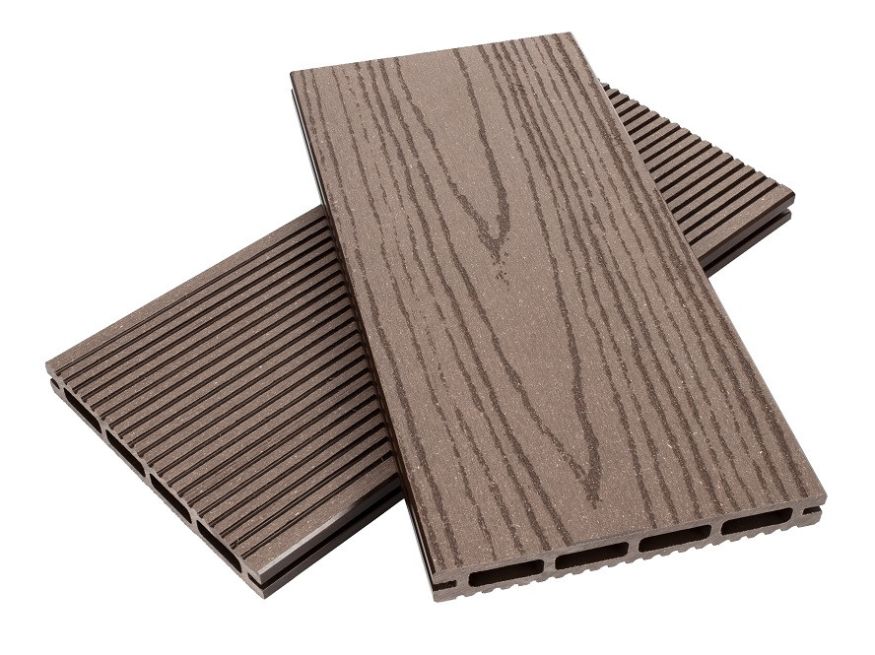 Террасная доска ДПК NanoWood ECO New Шоколадный купить в Москве