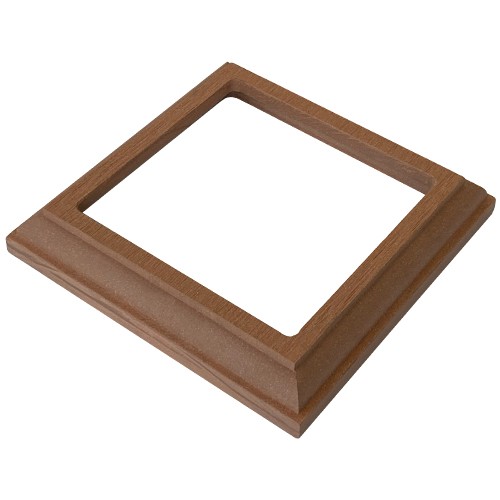 Юбка столба для ДПК ограждений EasyDecking, Wood-X, Коричневый купить в Москве