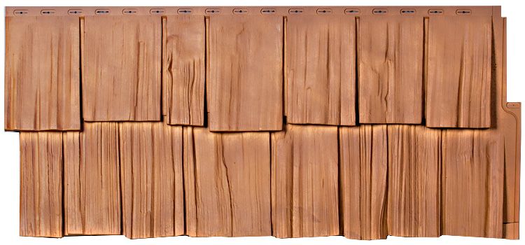 Фасадная панель T-Сайдинг, Щепа Дуб Тянь-Шань купить в Москве