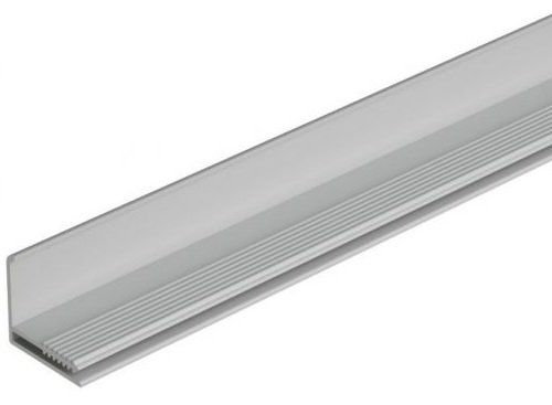 Дымчатый фасадный L-образный профиль купить в Москве