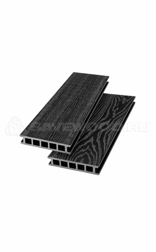 Террасная доска ДПК SaveWood, SW Fagus, Черный купить в Москве
